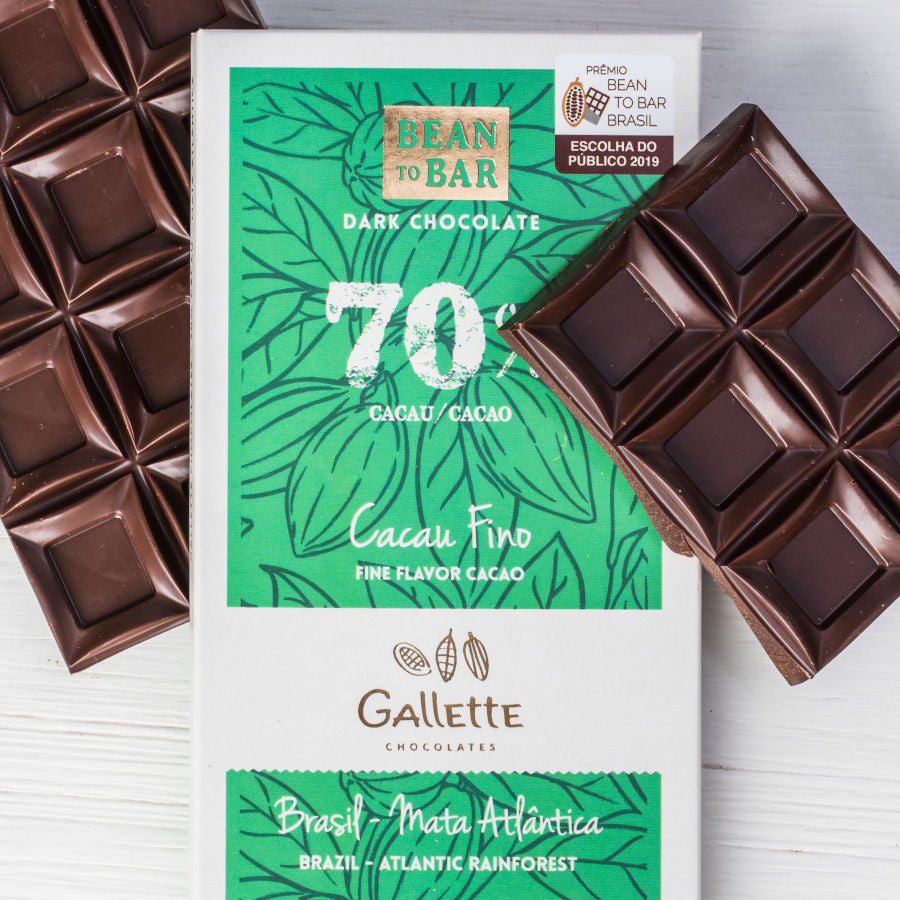 Bean To Bar Chocolate Bar 70% Cocoa