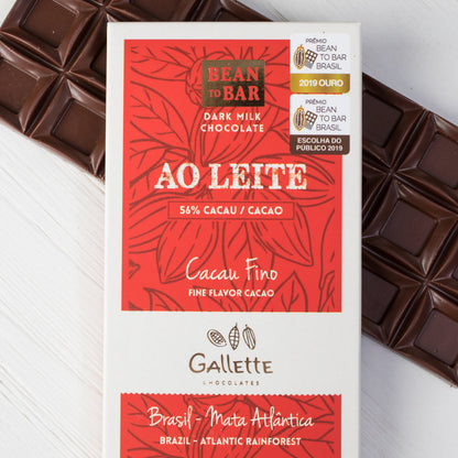 Chocolate Bar With 56% Cocoa - 3.5 oz