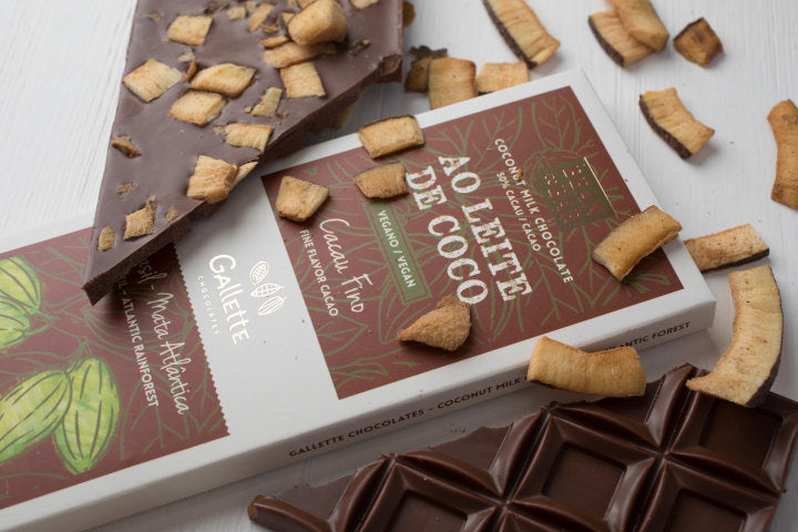 Vegan Coconut Chocolate Bar - 3.5 oz